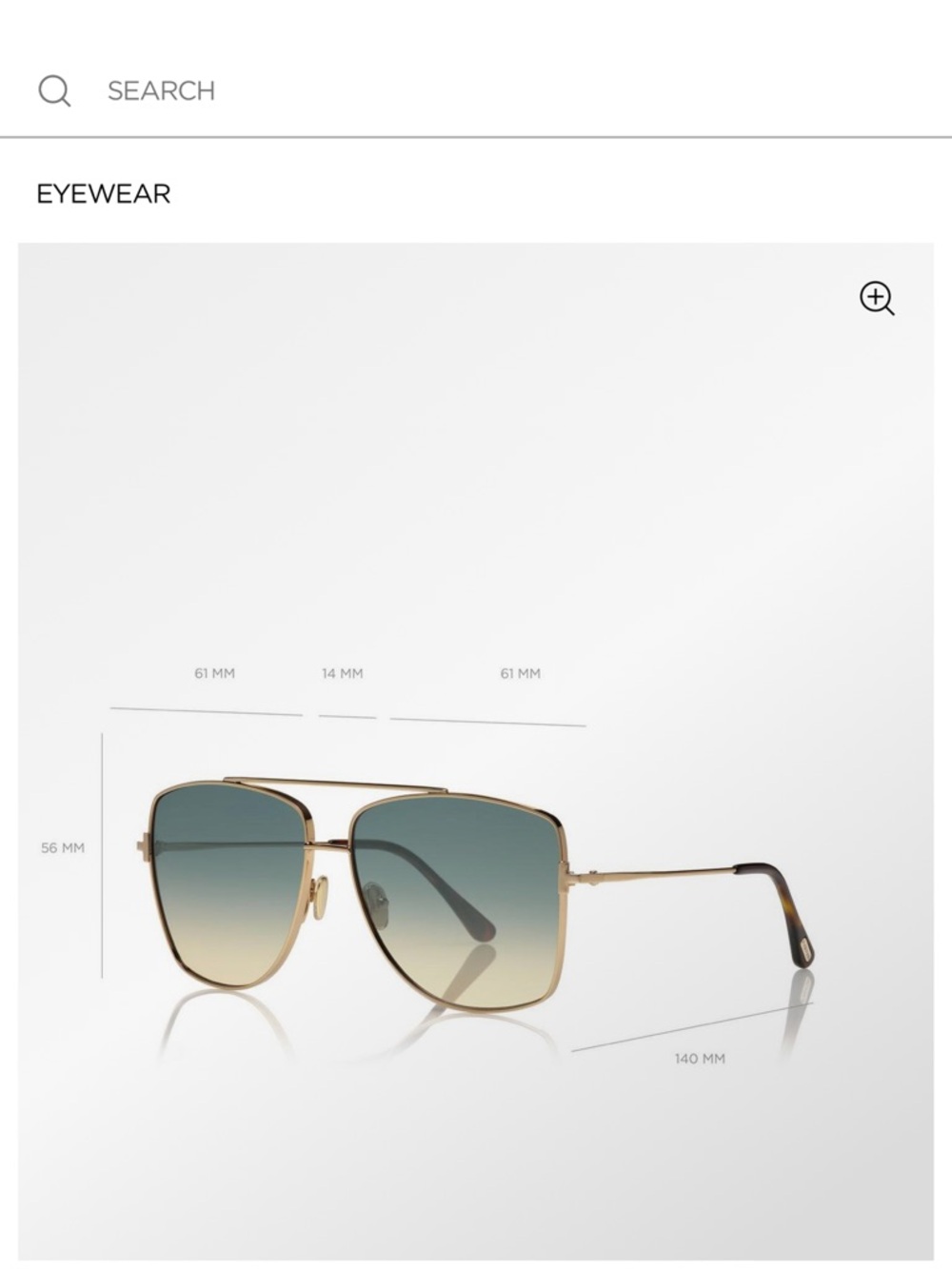 Tom Ford Reggie Sunglasses - Picture 3 of 7